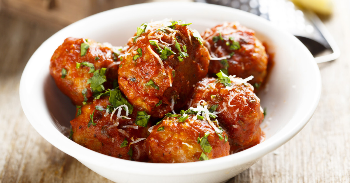 Boulettes de veau au parmesan